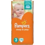 Pampers Sleep and Play 3 / 78 pcs отзывы