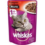 Whiskas желе с говядиной и кроликом отзывы